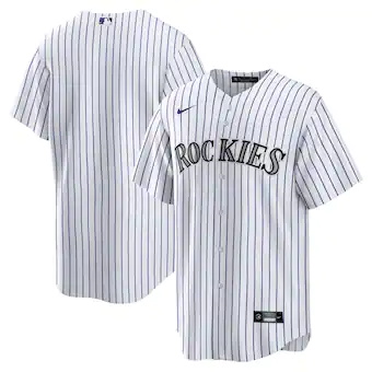 mens nike white colorado rockies home replica team jersey_p